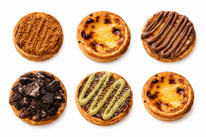 Box of 6 plain natas / Twist