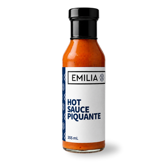 Bouteille de sauce épicée