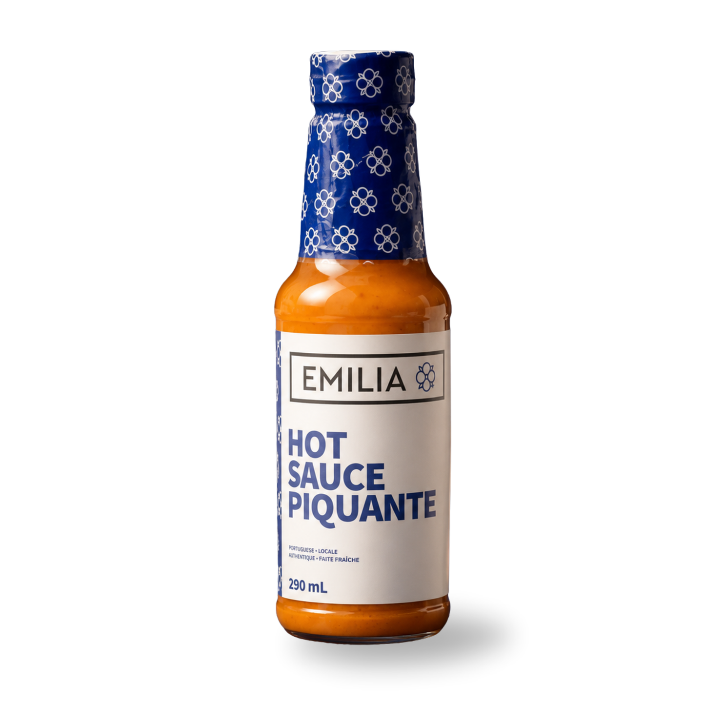 Bottle of spicy sauce