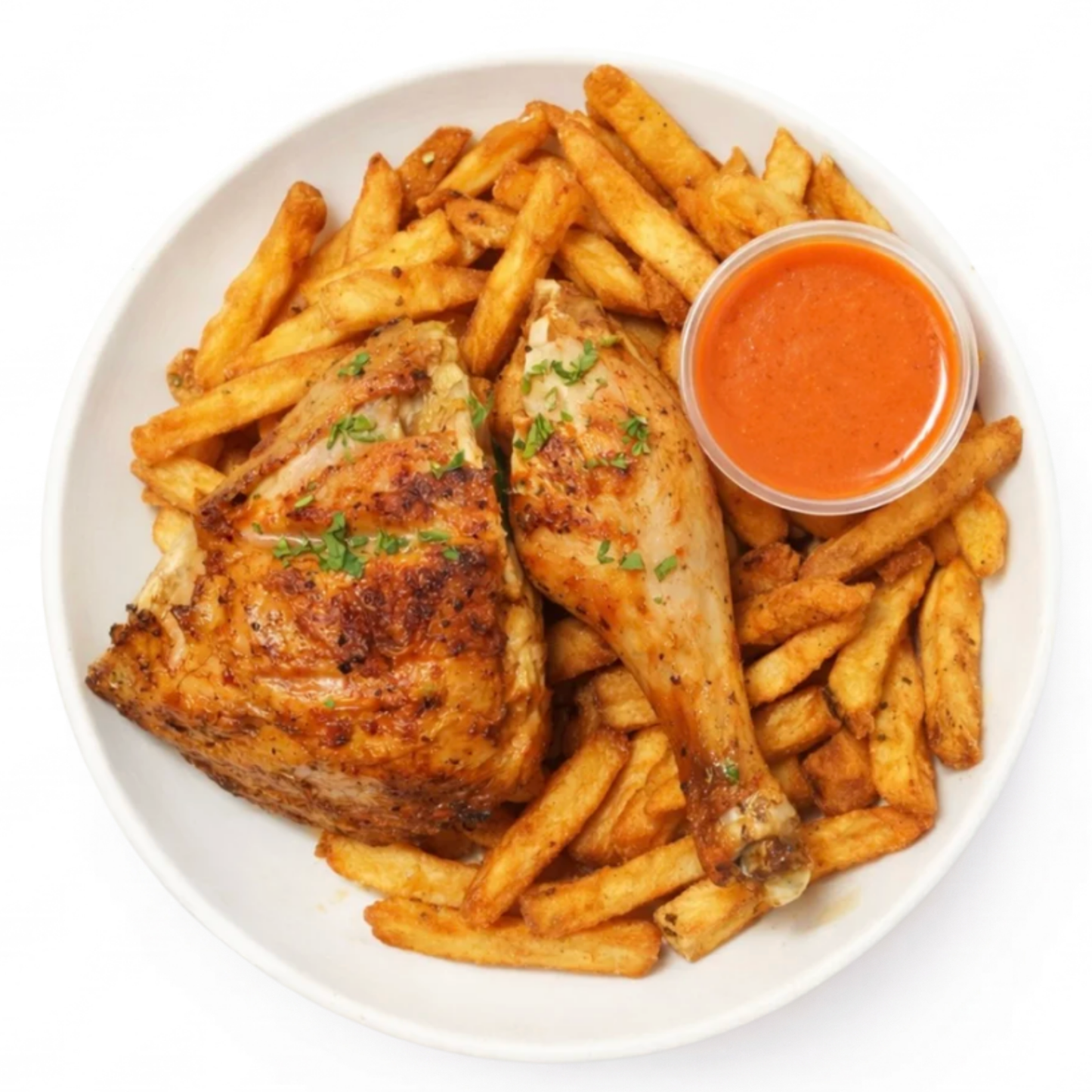 Cuisse et frites